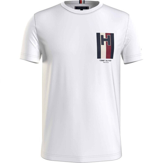 TOMMY HILFIGER H Emblem short sleeve T-shirt