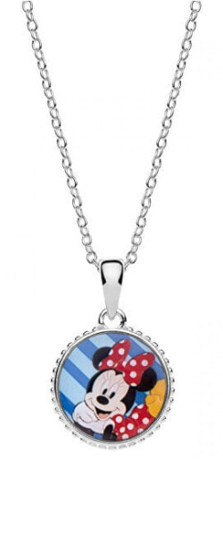 Playful silver necklace Minnie Mouse CS00018SL-P.CS (chain, pendant)