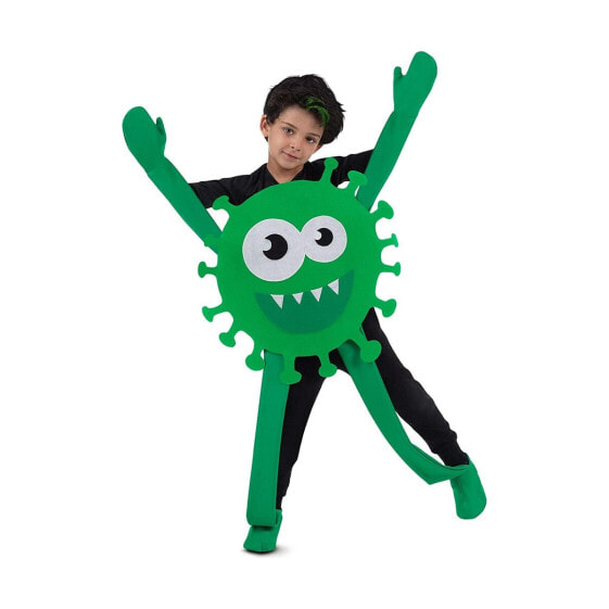 Costume for Children My Other Me Green Coronavirus COVID-19