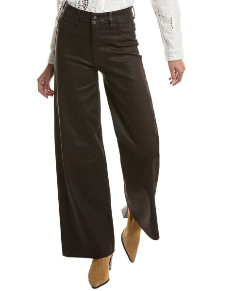 Dl1961 Hepburn Dark Mocha Wide Leg Jean Women's