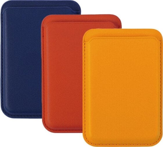 4smarts 4smarts Portfel Magnetic Case RFID na karty kredytowe Magcase zestaw (blue/red/yellow) 541048