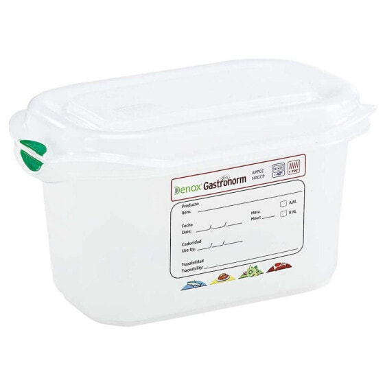 DENOX Gastronorm 1/9 1 L Airtight Lunch Box