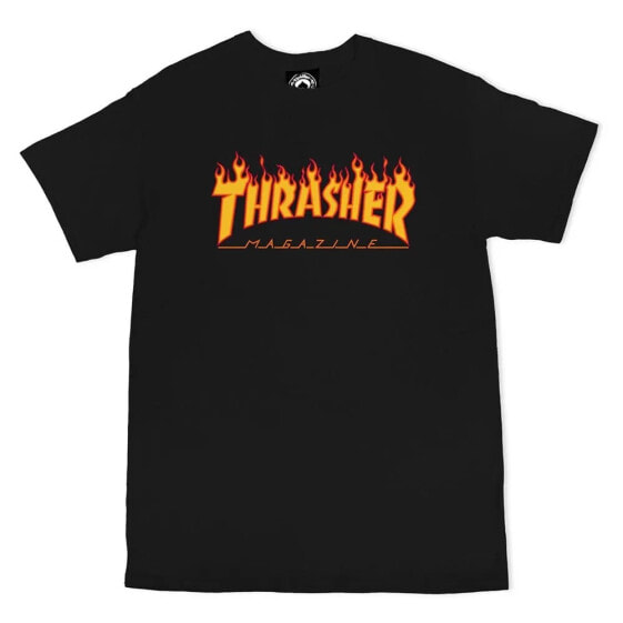 THRASHER Flame short sleeve T-shirt