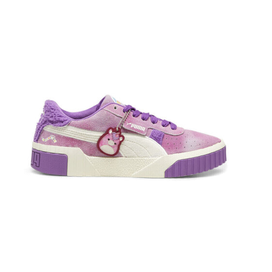 Кроссовки женские PUMA Cali Lola X Squish шнурки розовые, фиолетовые