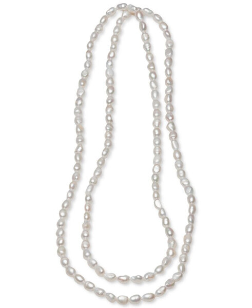 Macy's cultured Freshwater Baroque Pearl (7-8mm) 54" Endless Necklace (Also in Pink & White Cultured Freshwater Baroque Pearls)