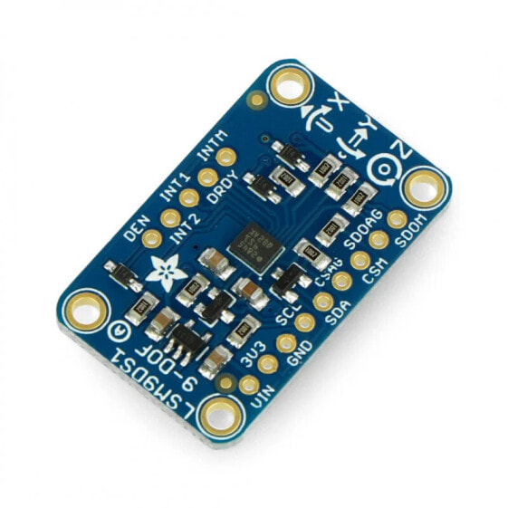 9-DOF Accel/Mag/Gyro+Temp Breakout Board - LSM9DS1 - Adafruit 3387