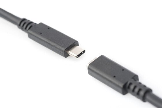 DIGITUS USB Type-C Gen2 extension cable, Type-C to C
