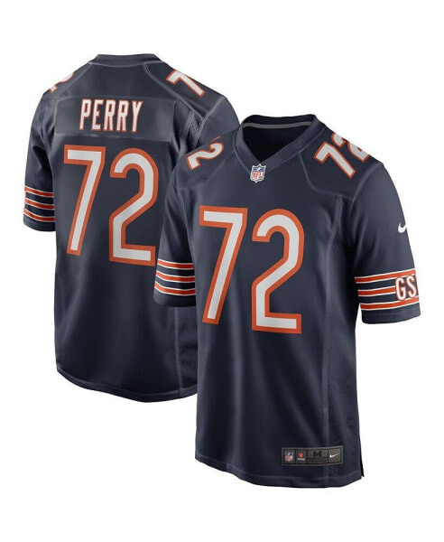 Men's William Perry Navy Chicago Bears Game Retired Player Jersey