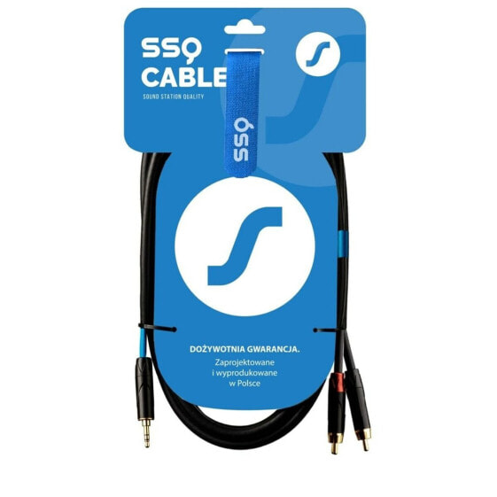 Audio Jack to 2 RCA Cable Sound station quality (SSQ) SS-1423