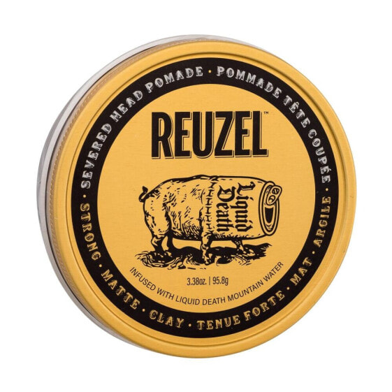 Reuzel Severed Head Pomade Strong Matte Clay 95 g für haardefinition für Herren