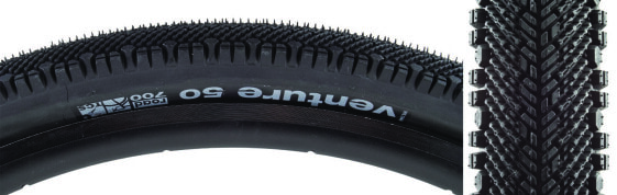 WTB Venture Tire - 700 x 50, TCS Tubeless, Folding, Black