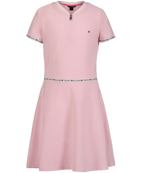 Little Girls Quarter Zip Dress