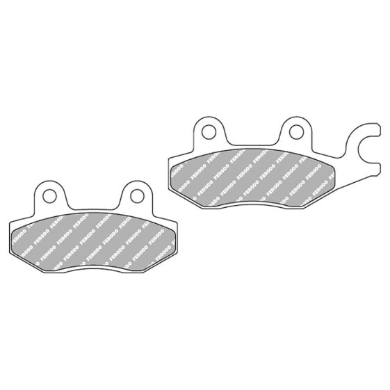 FERODO FDB631P Platinum semi metallic disc brake pads