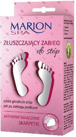 Marion Spa Złuszczający zabieg do stóp 1 op. (2x20ml) + skarpetki