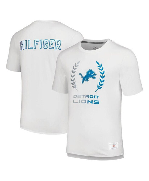 Men's White Detroit Lions Miles T-shirt