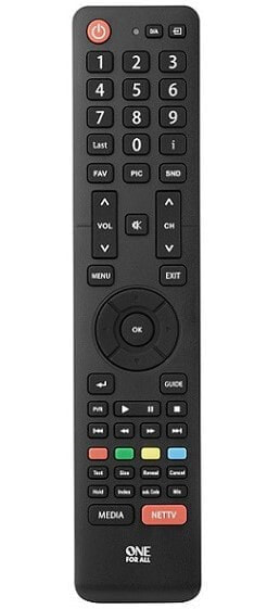 Пульт ДУ One for All Hisense TV Replacement Remote - TV - IR Wireless - Press buttons - Black