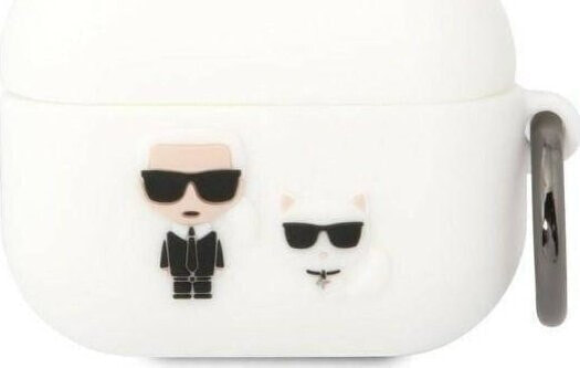 Karl Lagerfeld Etui ochronne Silicone Karl & Choupette białe