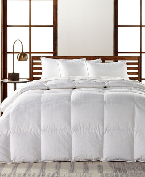 European White Goose Down Medium Weight Hypoallergenic UltraClean Down Comforter, King, Created for Macy's