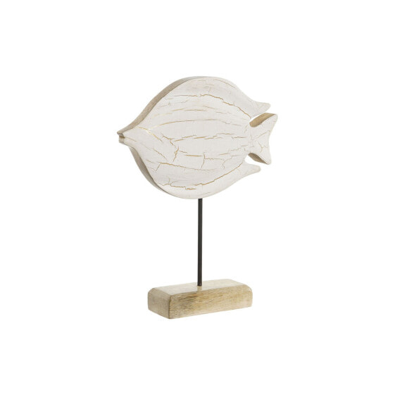 Декоративная фигура Home ESPRIT Белый Натуральный Рыба Средиземноморье 18 x 5 x 24 cm