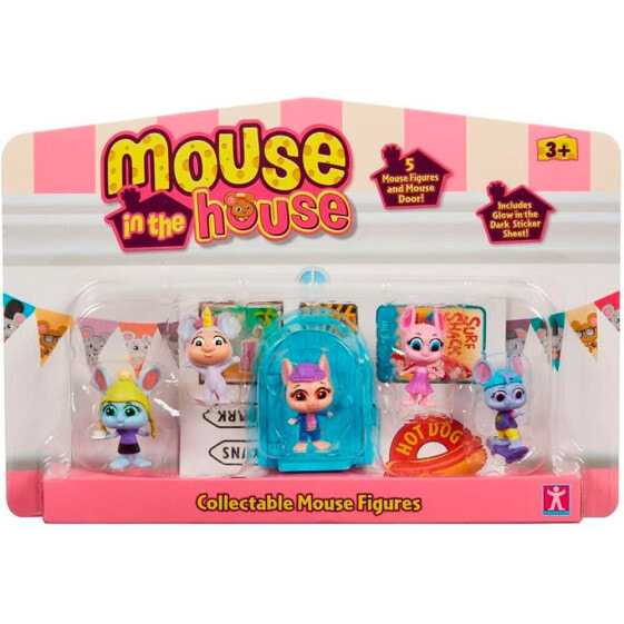 Фигурка Bandai Mouse In The House Pack 2 Figure, из серии Mouse In The House (Мыши в доме)