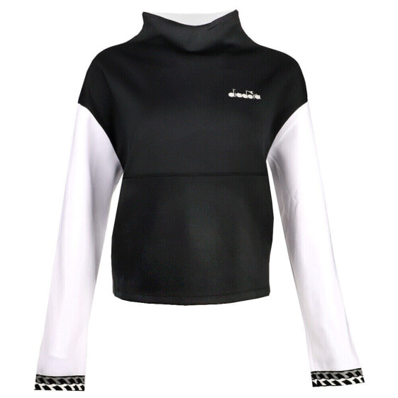 Diadora L. Sweat Be One Half Zip Sweatshirt Womens White 177557-C0351