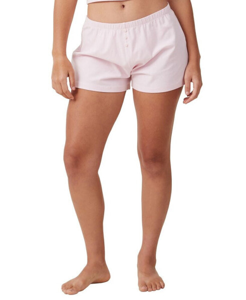 Women's Peached Jersey Shorts