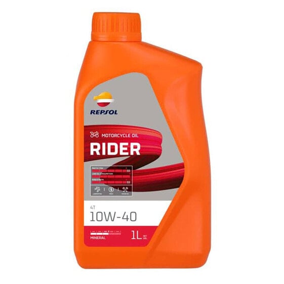 REPSOL Rider 4T 10W40 CP-1 Motor Oil