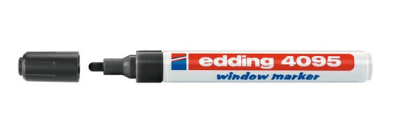 Ручка шариковая EDDING 4095 Черная 10 шт