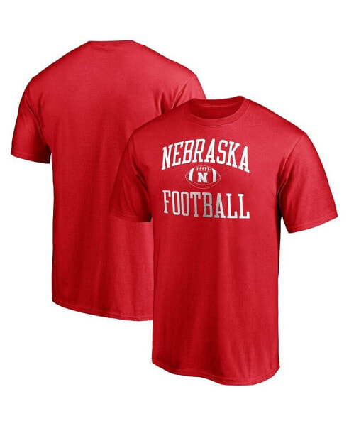 Men's Scarlet Nebraska Huskers First Sprint Team T-shirt