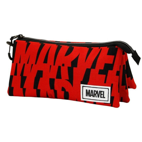 DISNEY Marvel Cut-Triple Eco Pencil Case