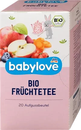 Babytee Früchte (20 Beutel), 40 g