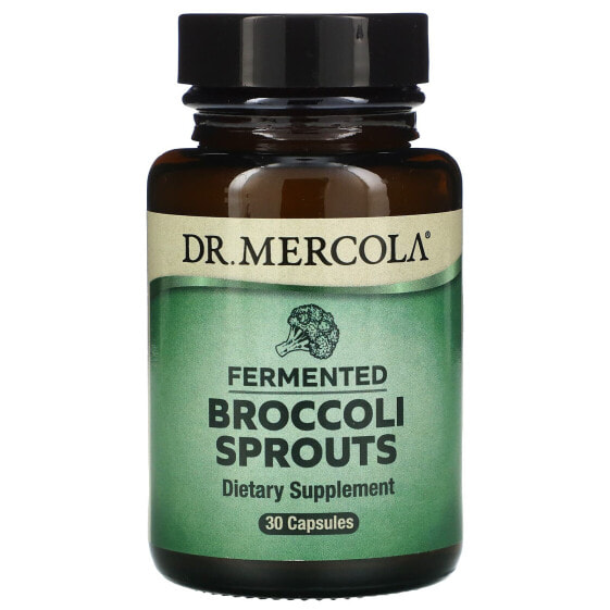 Витамины и БАДы Dr. Mercola Пророщенные брокколи, 30 капсул