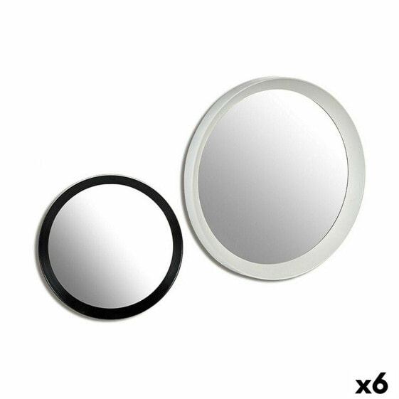 Настенное зеркало Стеклянный Пластик 52 x 4,8 x 52 cm (6 штук)