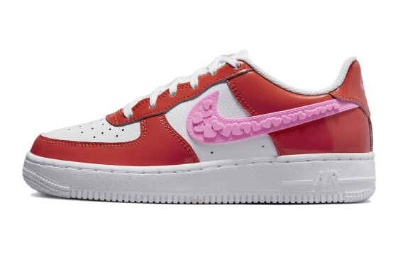 Кеды Nike Air Force 1 Low детские бело-красные