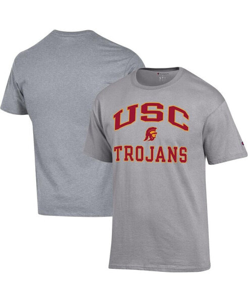Men's Heather Gray USC Trojans High Motor T-shirt