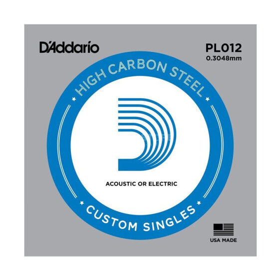 D'Addario Single String PL012 Plain