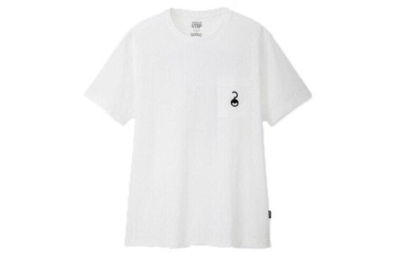 UNIQLO x POKEMON/宝可梦 联名款 印花短袖T恤 男女同款 白 / Футболка UNIQLO x POKEMON T UQ422049000