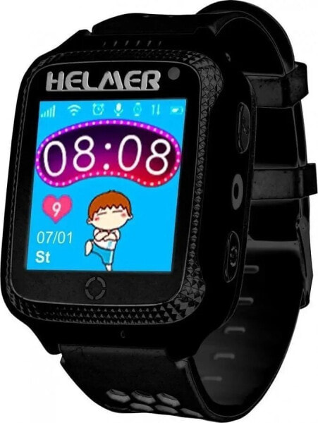 Smartwatch HELMER HELMER LK 707 smartwatch / zegarek sportowy LCD Cyfrowy Ekran dotykowy 2G GPS