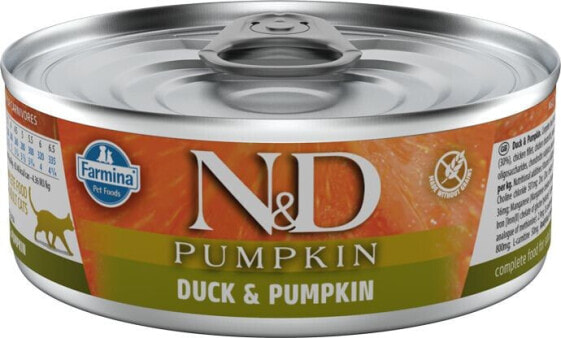 Farmina FARMINA N&D CAT DUCK & PUMPKIN 80g