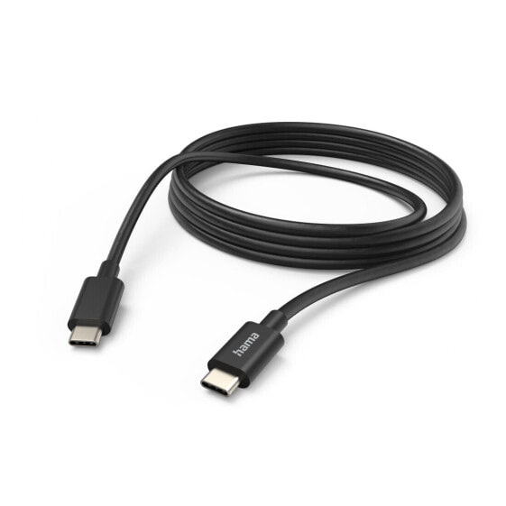 Hama 00201593 - 3 m - USB C - USB C - USB 2.0 - 480 Mbit/s - Black