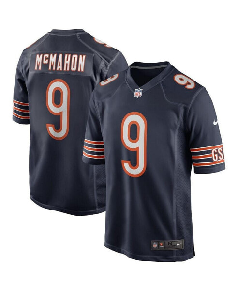 Men's Jim McMahon Navy Chicago Bears Game Retired Player Jersey