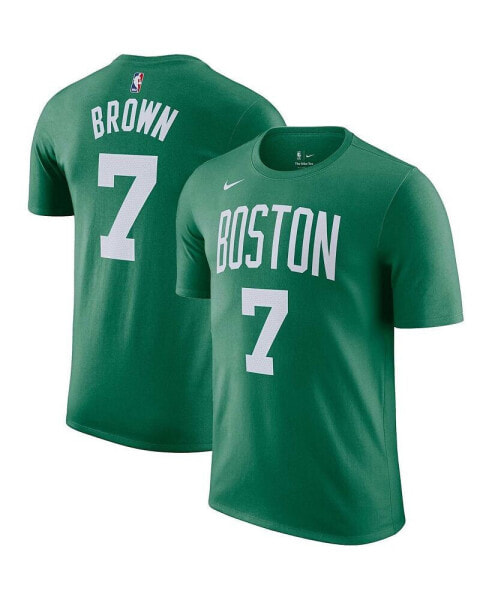 Men's Jaylen Brown Kelly Green Boston Celtics Icon 2022/23 Name and Number Performance T-shirt