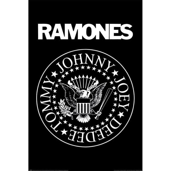 PYRAMID Ramones Logo Poster