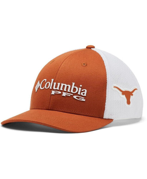 Головной убор для мальчиков Columbia Техас Оранжевый/Белый, Техасские Быки Snapback-кепка PFG