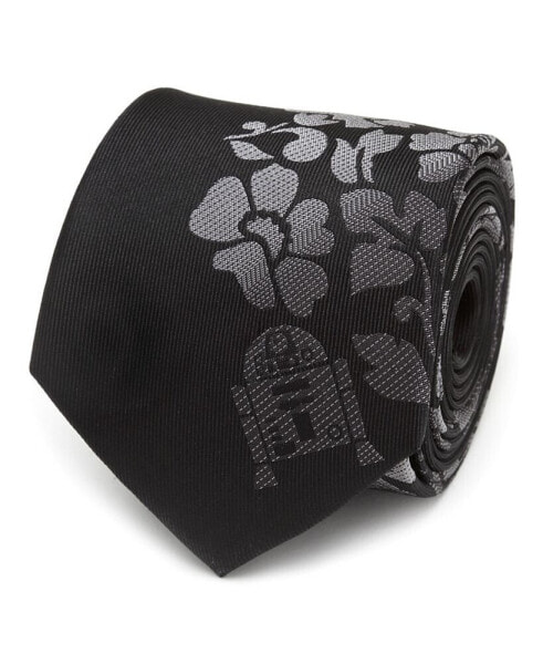 R2D2 Floral Men's Tie