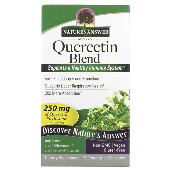 Quercetin Blend, 250 mg, 60 Vegetarian Capsules