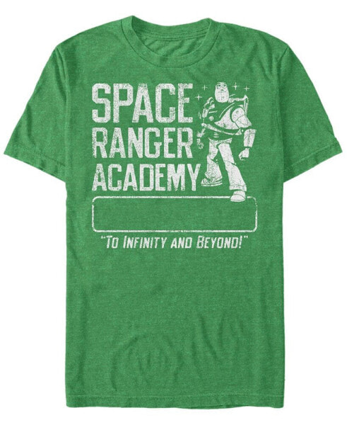 Disney Pixar Men's Buzz Lightyear Space Ranger Academy, Short Sleeve T-Shirt