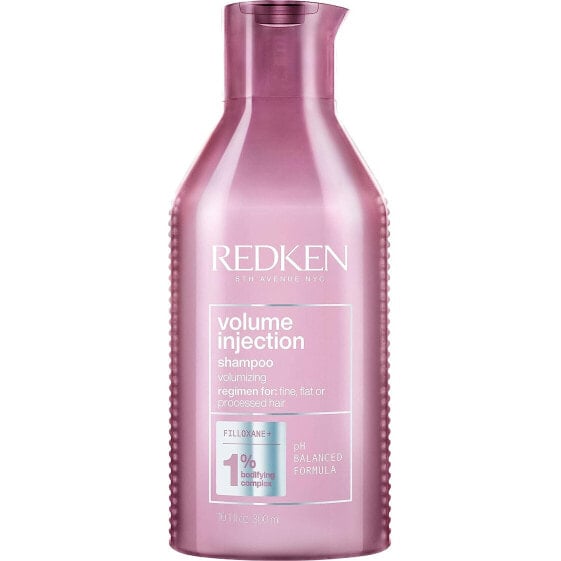 Redken Volume Injection Shampoo Шампунь для создания прикорневого объема и уплотнения тонких волос