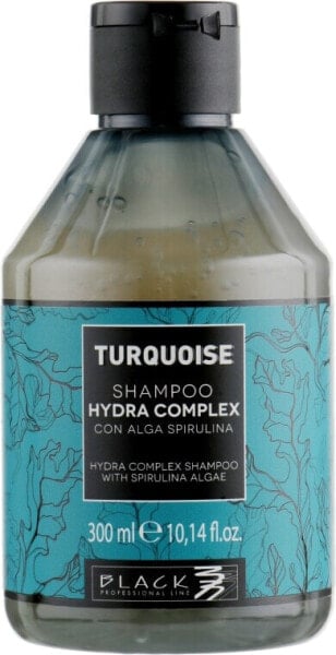 Shampoo mit Algen - Black Professional Line Turquoise Hydra Complex Shampoo 300 ml