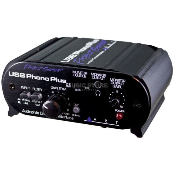 ART USB Phono Plus V2 Phono Preamp with USB